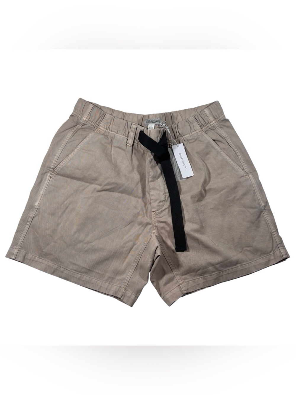 Outerknown Twill Trail Men Short Size L gorpcore athleisure elevated basic hike